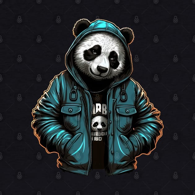 This hip hop panda's got the moves by Pixel Poetry